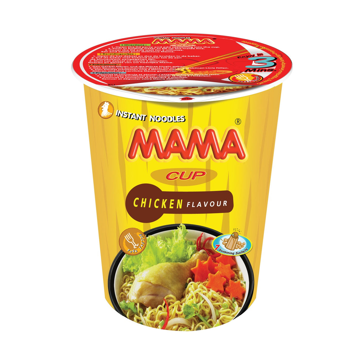 MAMA topsis Idamaised kanalihamaitselised nuudlid (8 tk)