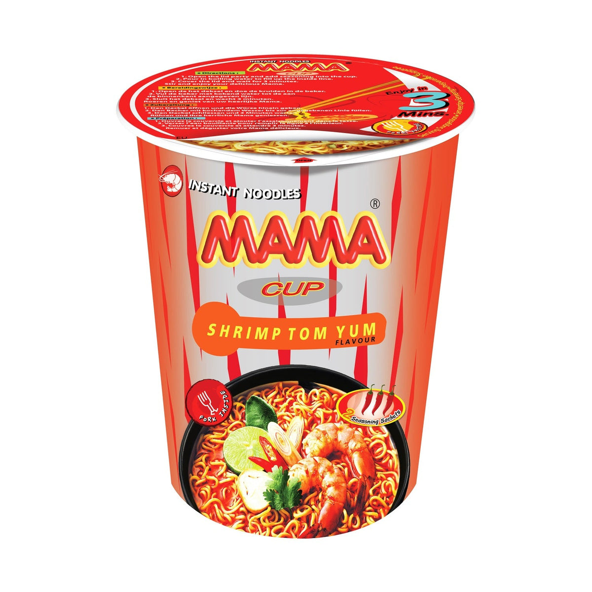 MAMA topsis Idamaised Tom Yum krevetimaitselised nuudlid