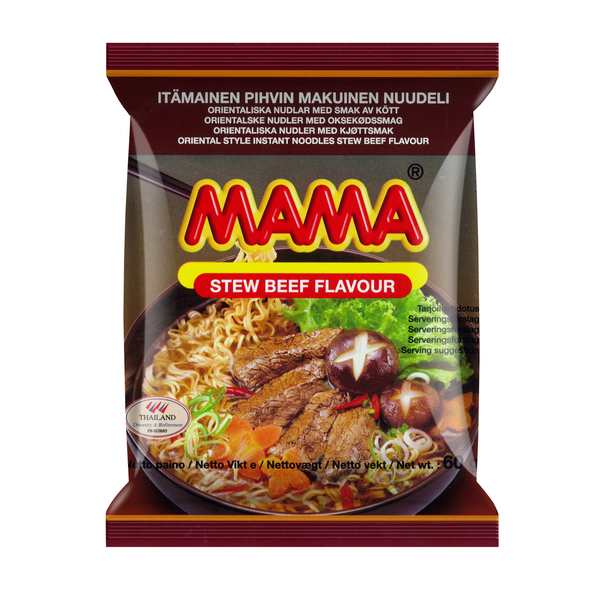 MAMA Idamaised veiselihamaitselised nuudlid 60g (22 tk)