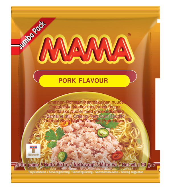 MAMA Idamaised sealihamaitselised nuudlid 90g (22 tk)