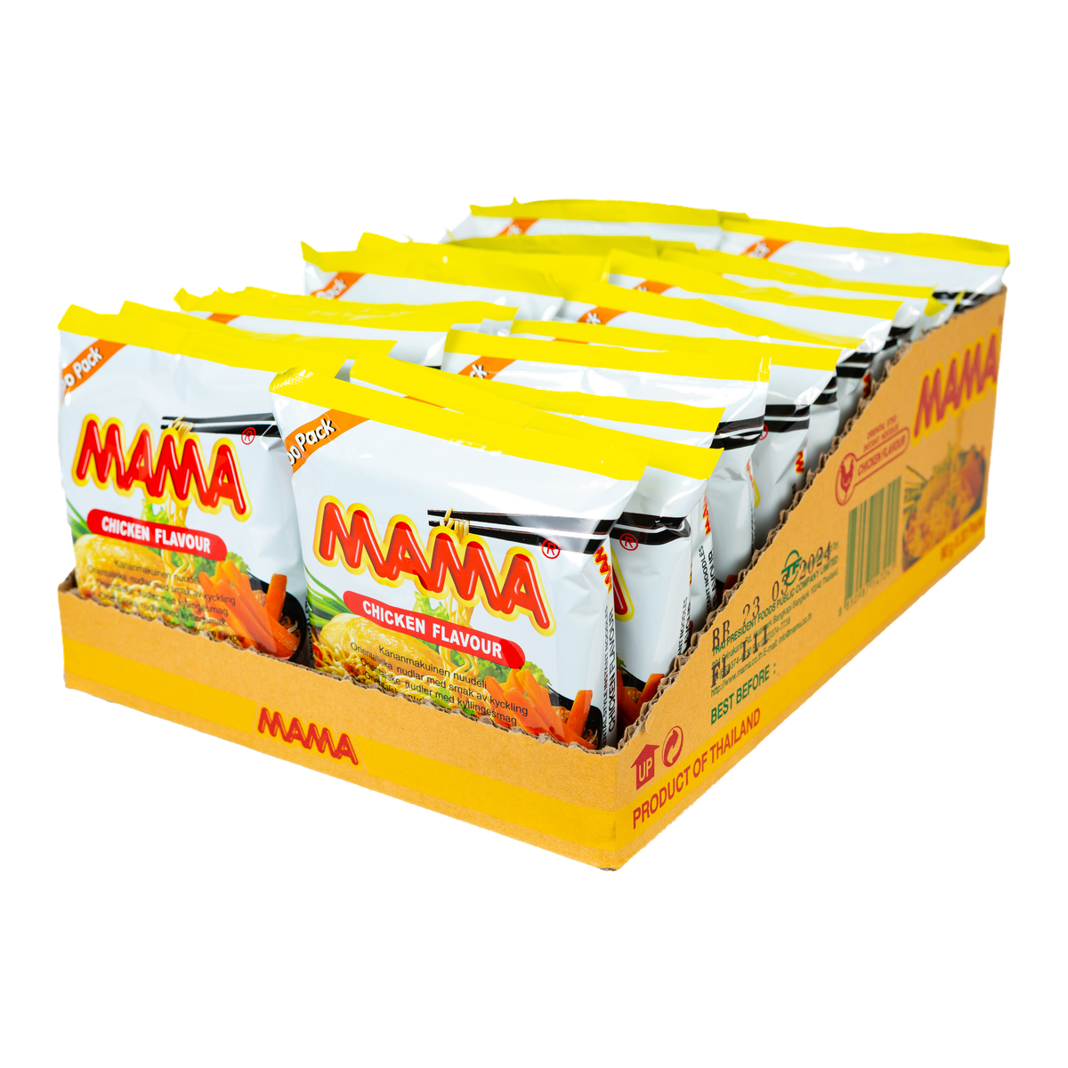 MAMA Idamaised kanalihamaitselised nuudlid 90g (22 tk)