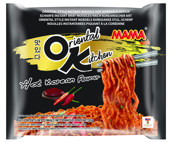 MAMA Oriental Kitchen Korea-stiilis vürtsikad nuudlid 85g (22 tk)