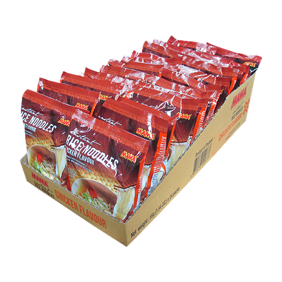 MAMA Riisinuudlid kana maitsega (24 tk)