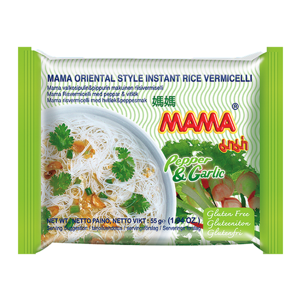 MAMA Riisivermišellid pipra-küüslaugu maitsega